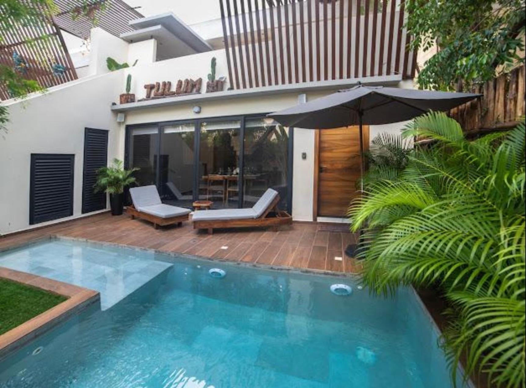 Villa Paradise Tulum Veleta 4Br Private Pool & Jacuzzi Exterior photo